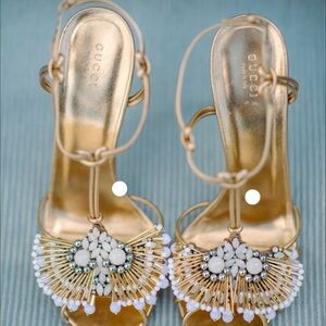 ISO of gold Gucci phoebe sandals